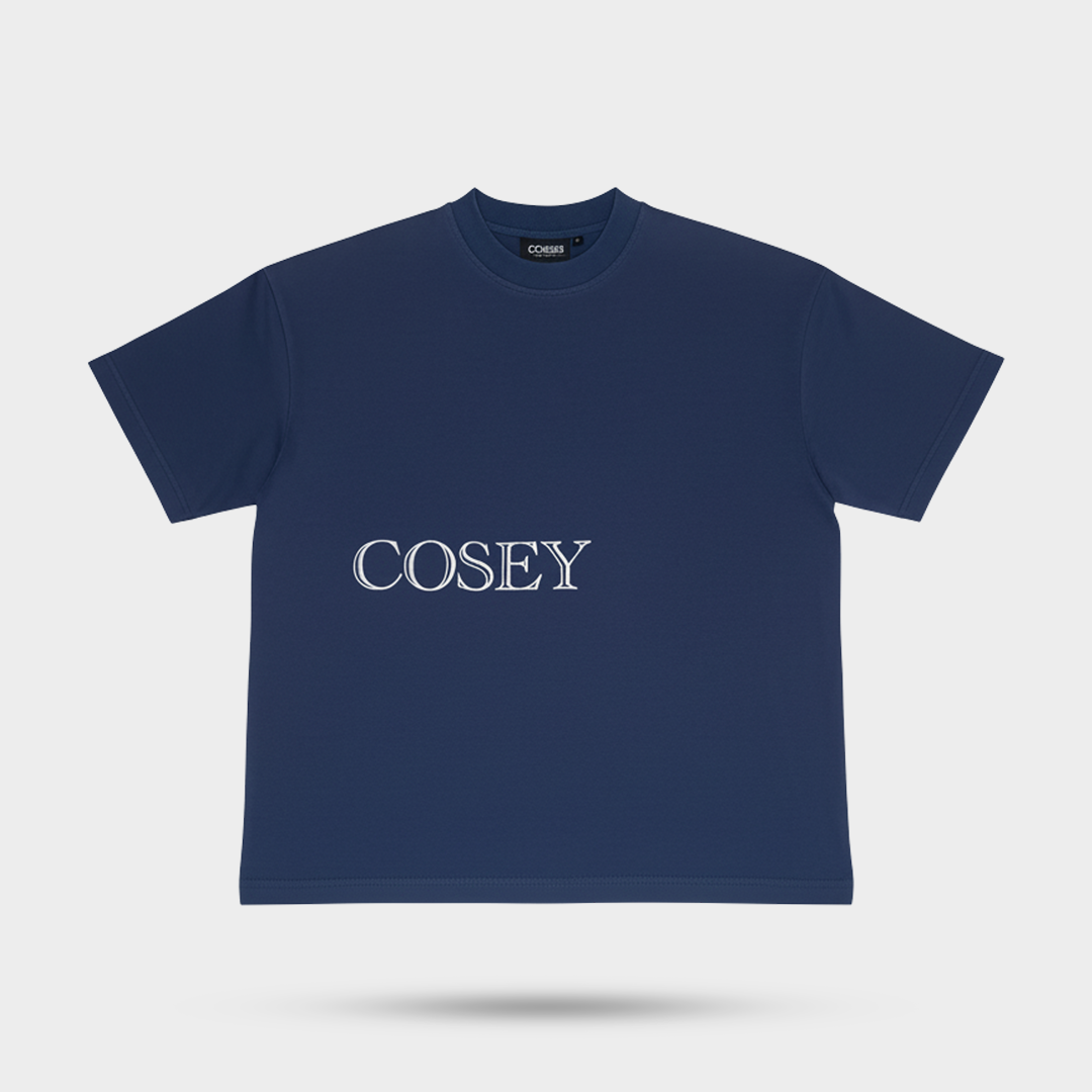 Cosey T-shirt donkerblauw