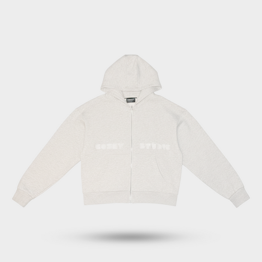 Cosey Zip-hoodie grijs