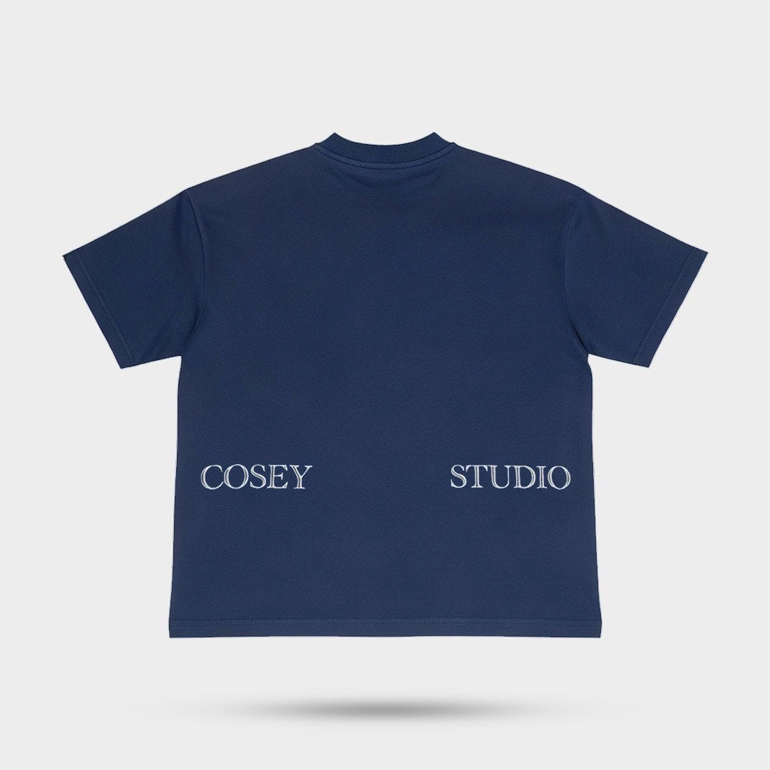 Cosey T-shirt donkerblauw